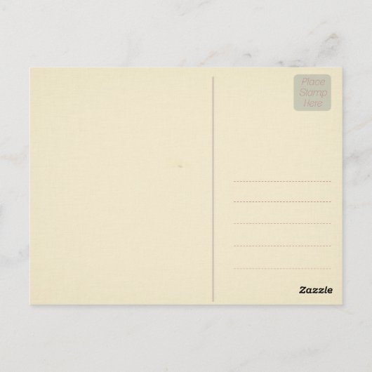 Briefkaart van Bonjour (Achterkant)