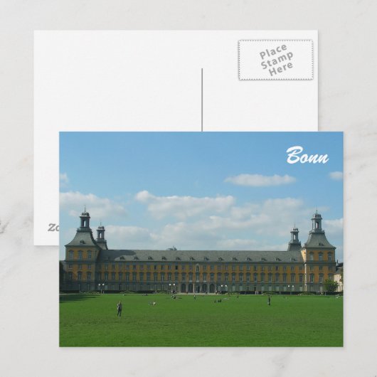 Briefkaart van Bonn (Voorkant / Achterkant)