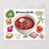 Briefkaart van Borscht (Voorkant)
