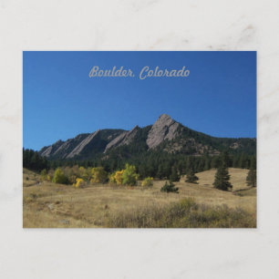 Briefkaart van Boulder Colorado