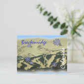 Briefkaart van Breckenridge Colorado (Staand voorkant)
