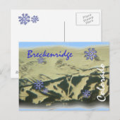 Briefkaart van Breckenridge Colorado (Voorkant / Achterkant)