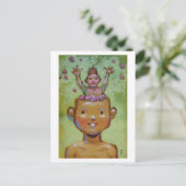 Briefkaart van breinen (Staand voorkant)