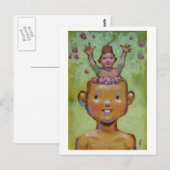 Briefkaart van breinen (Voorkant / Achterkant)