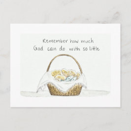 briefkaart van broden en vissen