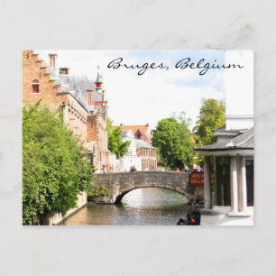 Briefkaart van Brugge, België