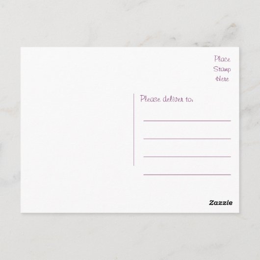 Briefkaart van bruine en witte Havanese puppy Dog (Achterkant)