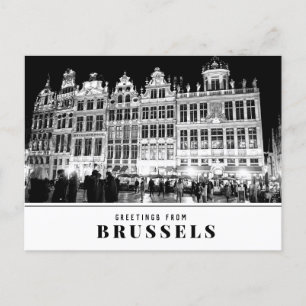 Briefkaart van Brussel