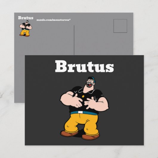 Briefkaart van Brutus (Voorkant / Achterkant)