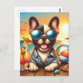 Briefkaart van Bulldog (Voorkant / Achterkant)