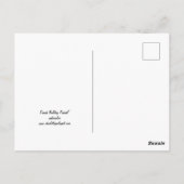 Briefkaart van Bulldog Dog Art (Achterkant)