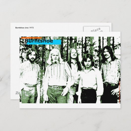 Briefkaart van Burntshoe (Voorkant / Achterkant)