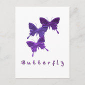 Briefkaart van Butterfly Trio (Voorkant)
