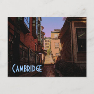 Briefkaart van Cambridge (MA)