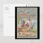 Briefkaart van Camden en Atlantic Railroad (Voorkant / Achterkant)