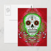 Briefkaart van Candy Canes (Voorkant / Achterkant)