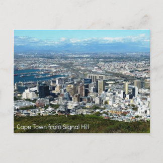 Briefkaart van Cape Town van de Heuvel van het