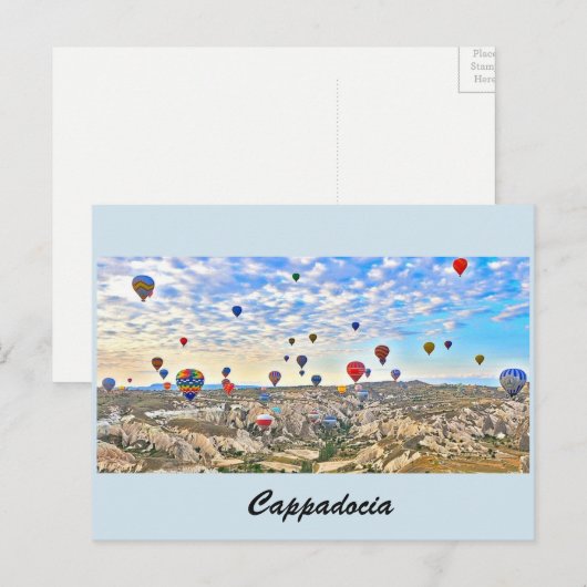 briefkaart van Cappadocia (Voorkant / Achterkant)