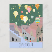 Briefkaart van Cappadocia | Kapadokya Balloon Drea