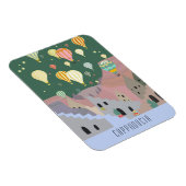 Briefkaart van Cappadocia | Kapadokya Balloon Drea Magneet (Rechterzijde)