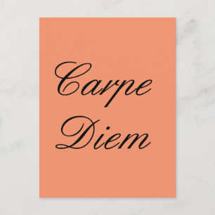 Briefkaart van Carpe Diem