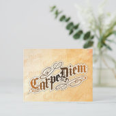 briefkaart van carpe diem (Staand voorkant)