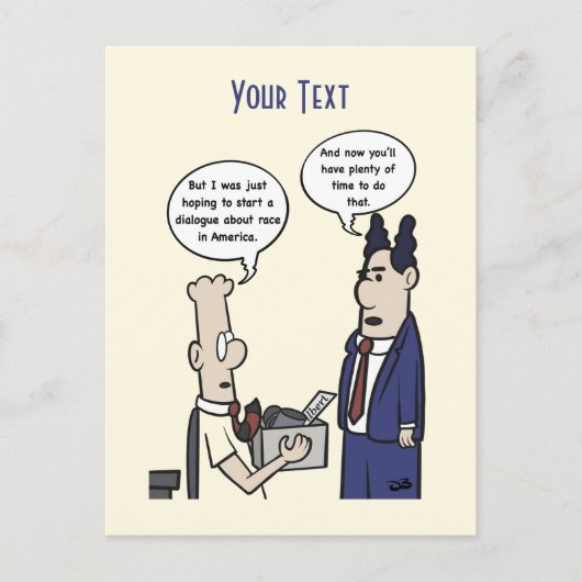 Briefkaart van Cartoon (Voorkant)