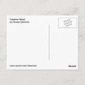Briefkaart van Catalina (Achterkant)