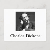 Briefkaart van Charles Dickens