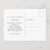 Briefkaart van Charleston, South Carolina (Achterkant)