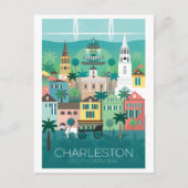 Briefkaart van Charleston, South Carolina (Voorkant)