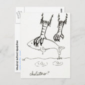 Briefkaart van chelatoren (Voorkant / Achterkant)