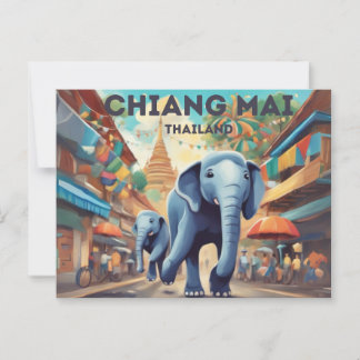 Briefkaart van Chiang Mai