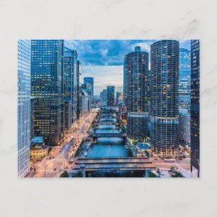 Briefkaart van Chicago