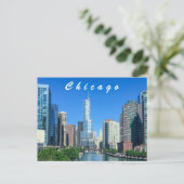 Briefkaart van Chicago (Staand voorkant)