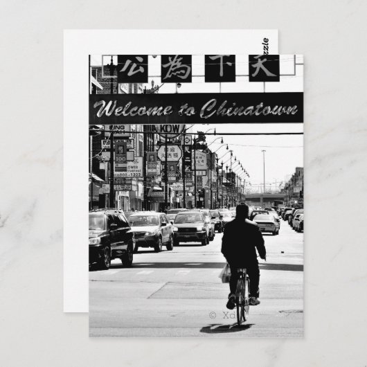 Briefkaart van Chicago (Voorkant / Achterkant)