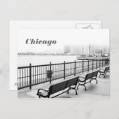 Briefkaart van Chicago Navy Pier (Voorkant / Achterkant)