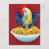 Briefkaart van Chicken Spaghetti (Voorkant)