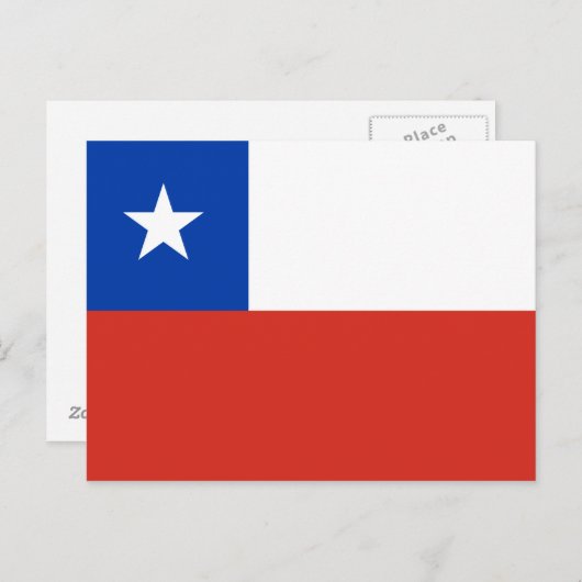 Briefkaart van Chili (Voorkant / Achterkant)