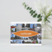 Briefkaart van Cleveland (Staand voorkant)