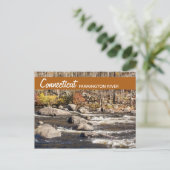 Briefkaart van Connecticut Farmington (Staand voorkant)