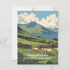 Briefkaart van Connemara