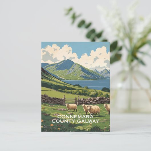 Briefkaart van Connemara (Staand voorkant)