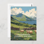 Briefkaart van Connemara (Voorkant / Achterkant)