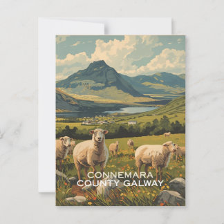Briefkaart van Connemara