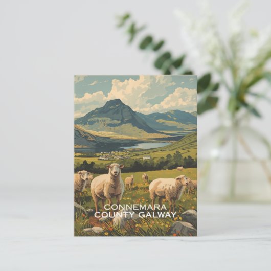 Briefkaart van Connemara (Staand voorkant)