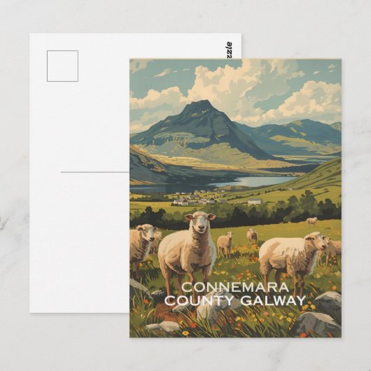 Briefkaart van Connemara (Voorkant / Achterkant)