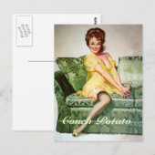 Briefkaart van coupé-aardappelen (Voorkant / Achterkant)