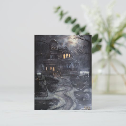 Briefkaart van Creep House (Staand voorkant)