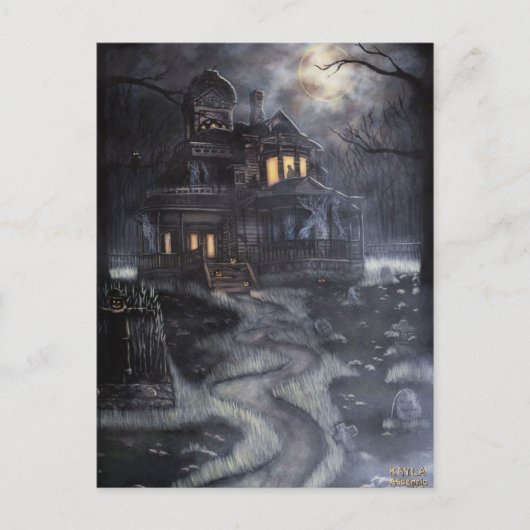 Briefkaart van Creep House (Voorkant)